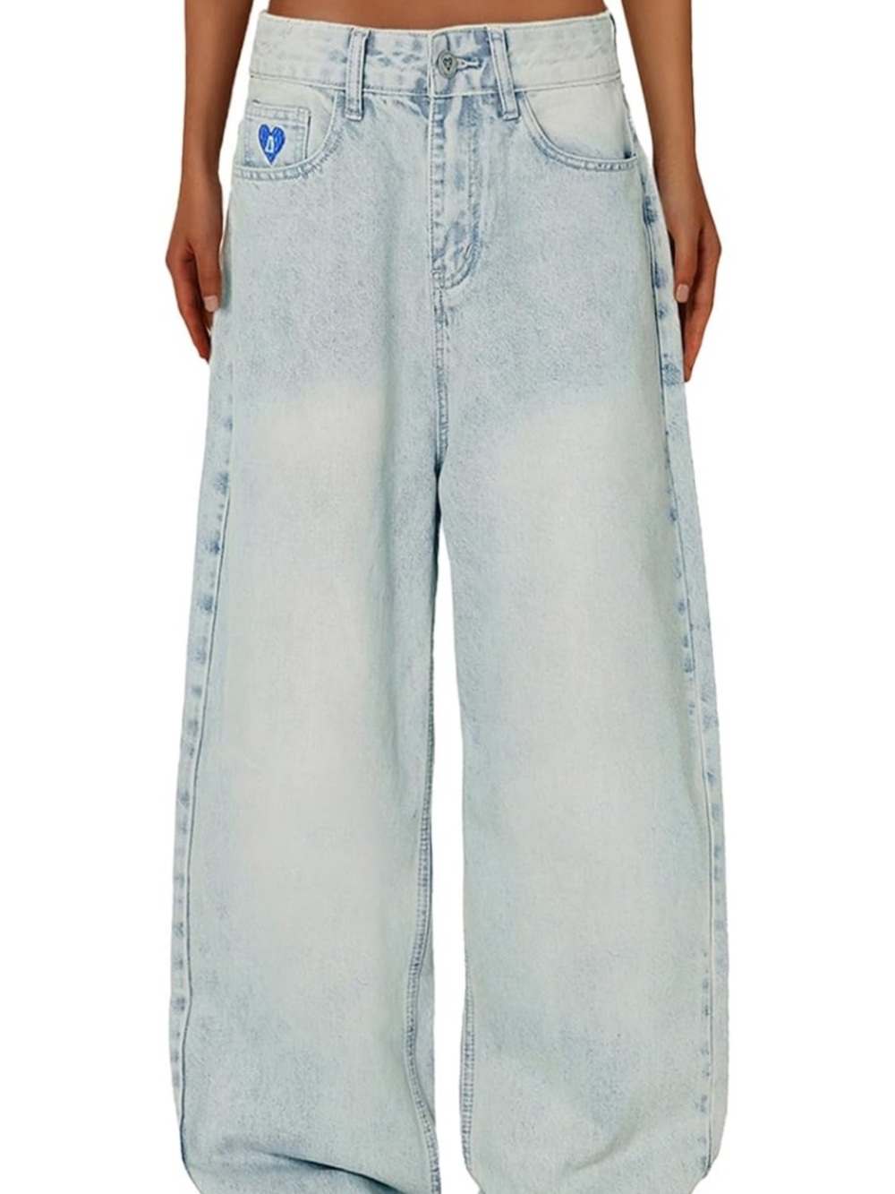 Aelfric Eden Light Blue Wide-Leg Jeans